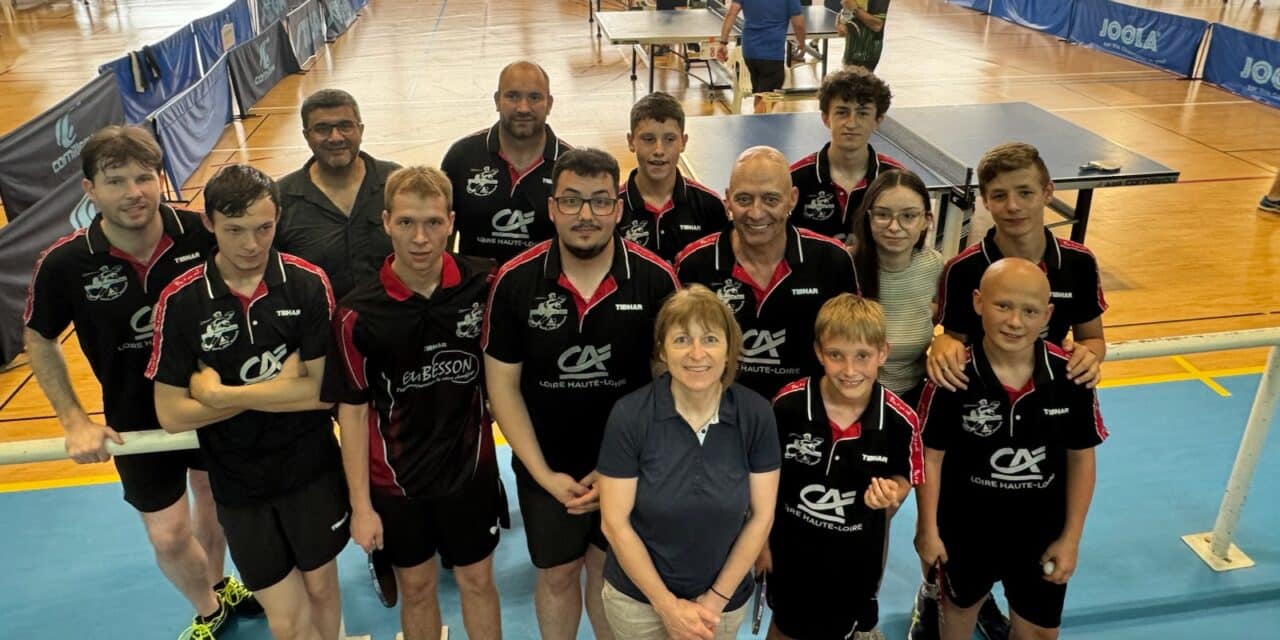 Le TT St-Just s’offre deux finales à la journée des titres