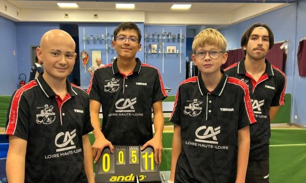 1ère journée de championnat par équipes – phase 1